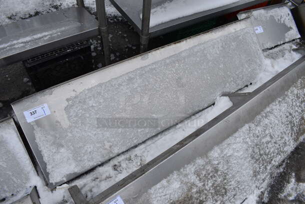 Stainless Steel Shelf. 60x16x13 - Image 2 of 2