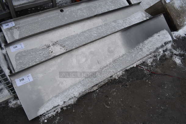 Stainless Steel Shelf. 60x12x9.5