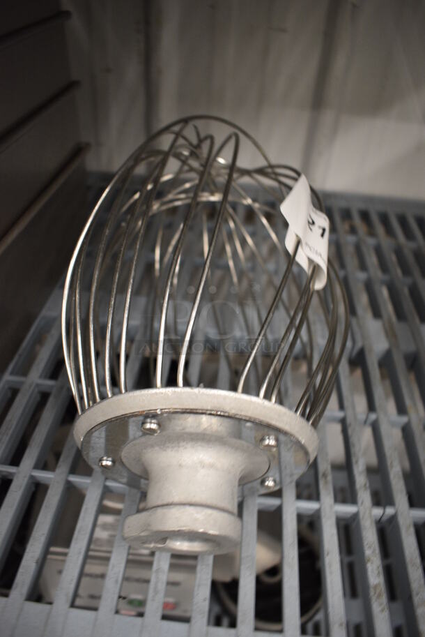 Metal Commercial Whisk Attachment for Hobart Mixer. 7x7x13 - Image 2 of 3