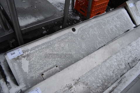 Stainless Steel Shelf. 60x12x9.5