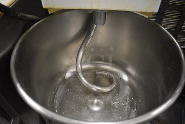 GLORIOUS! Metal Commercial Floor Style Spiral Mixer w/ Stainless Steel Mixing Bowl and Dough Hook. 17x29x47 - Image 4 of 5