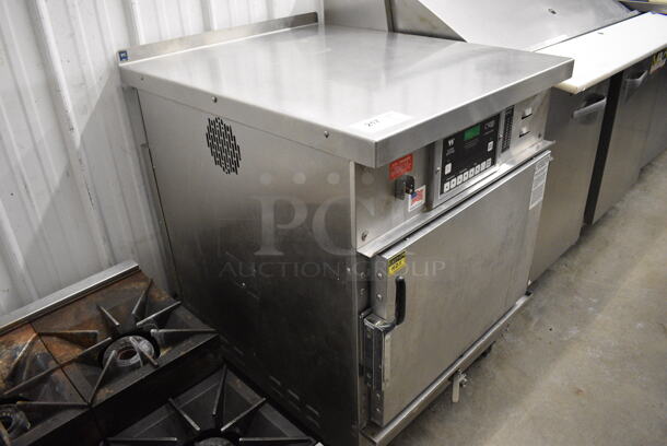 GREAT! 2017 Winston CVap Model CAC507GR Stainless Steel Commercial Single Door Undercounter Warming Holding Cabinet on Commercial Casters. 208 Volts, 1 Phase. 28x34x38 - Image 6 of 9