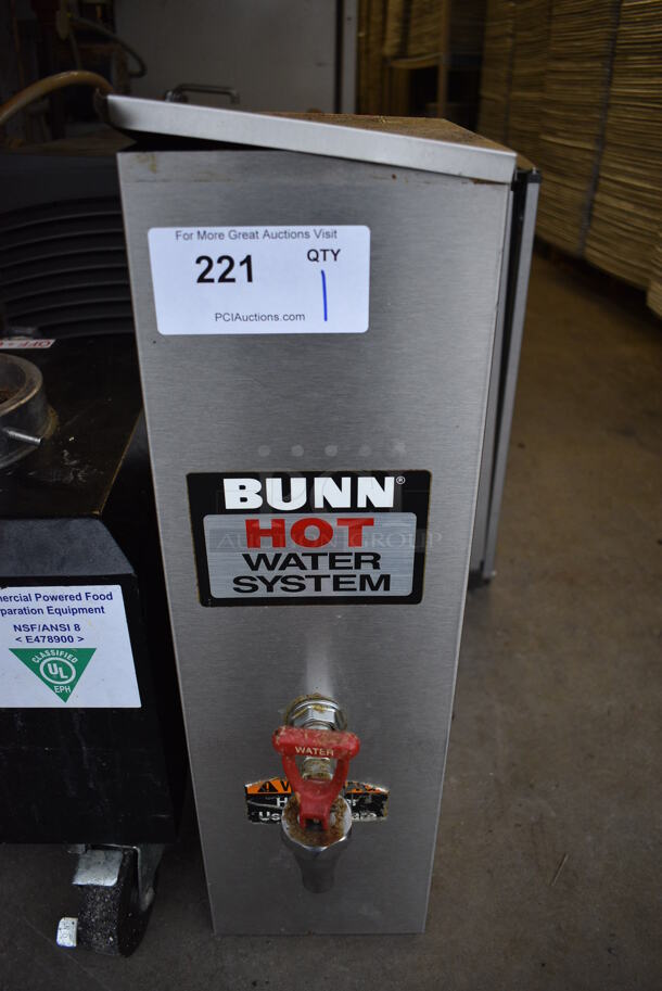NICE! 2016 Bunn Model HW2 Stainless Steel Commercial Countertop Hot Water Maker Dispenser. 120 Volts, 1 Phase. 7x14x24 - Image 1 of 6