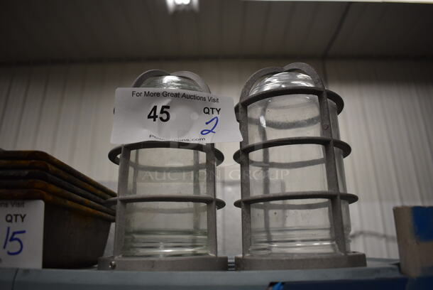 2 Lights for Hood or Walk In. 4x4x7.5. 2 Times Your Bid! - Image 1 of 2
