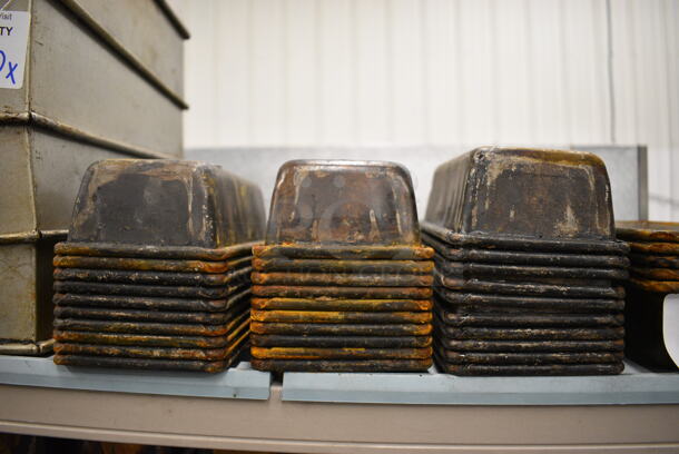 10 Metal Single Loaf Baking Pans. 4x7.75x2.25. 10 Times Your Bid! - Image 3 of 3