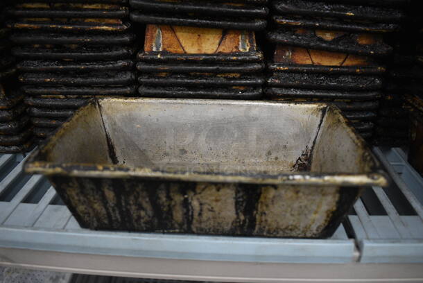 13 Metal Single Loaf Baking Pans. 8.5x4.5x3. 13 Times Your Bid! - Image 1 of 5
