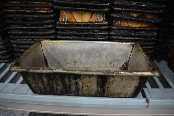 20 Metal Single Loaf Baking Pans. 8.5x4.5x3. 20 Times Your Bid!