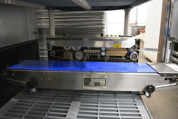 WOW! 2010 Model CBS-880 Stainless Steel Commercial Countertop Continuous Band Sealer. 110 Volts, 1 Phase. 34x16x11. Tested and Working! - Image 2 of 8