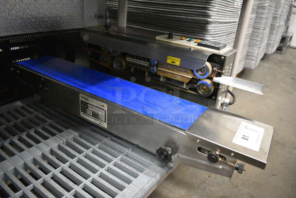 WOW! 2010 Model CBS-880 Stainless Steel Commercial Countertop Continuous Band Sealer. 110 Volts, 1 Phase. 34x16x11. Tested and Working! - Image 3 of 8