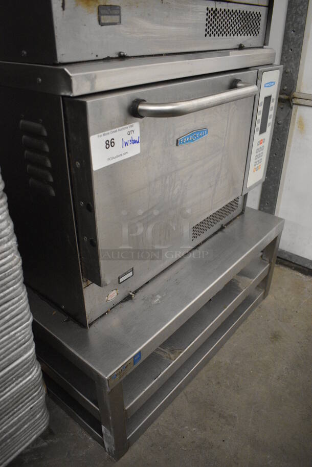 FANTASTIC! Turbochef Model NGC Stainless Steel Commercial Countertop Electric Powered Rapid Cook Oven on Stainless Steel Equipment Stand. 208-240 Volts, 1 Phase. 26x26x19, 30x30x12 - Image 5 of 7
