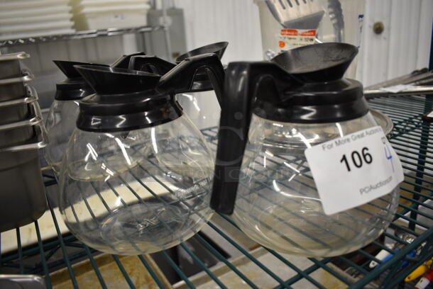4 Coffee Pots. 7x6x7. 4 Times Your Bid! - Image 3 of 3