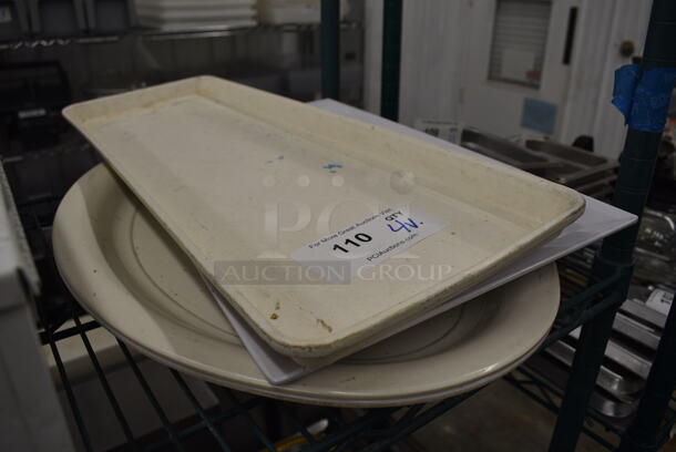 4 Various Poly Trays. Includes 9x26x0.5. 4 Times Your Bid! - Image 2 of 3