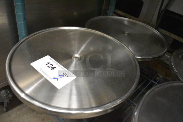2 Stainless Steel Countertop Cake Stands. 13x13x7. 2 Times Your Bid! - Image 3 of 3