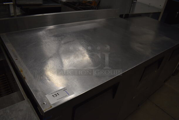 GREAT! 2016 True Model TWT-48F-HC ENERGY STAR Stainless Steel Commercial 2 Door Work Top Freezer on Commercial Casters. 115 Volts, 1 Phase. 48.5x30x40. Tested and Does Not Power On - Image 2 of 7