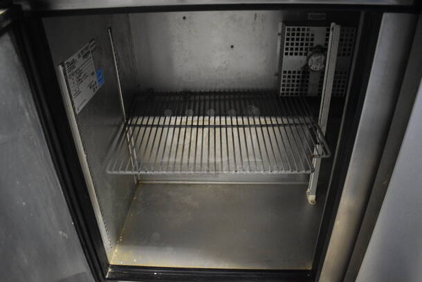 GREAT! 2016 True Model TWT-48F-HC ENERGY STAR Stainless Steel Commercial 2 Door Work Top Freezer on Commercial Casters. 115 Volts, 1 Phase. 48.5x30x40. Tested and Does Not Power On - Image 6 of 7