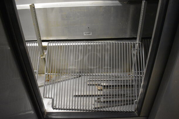 GREAT! 2016 True Model TSSU-72-30M-B-ST Stainless Steel Commercial Sandwich Salad Prep Table Bain Marie Mega Top w/ Cutting Board on Commercial Casters. 115 Volts, 1 Phase. 72x34x48. Tested and Does Not Power On - Image 8 of 9