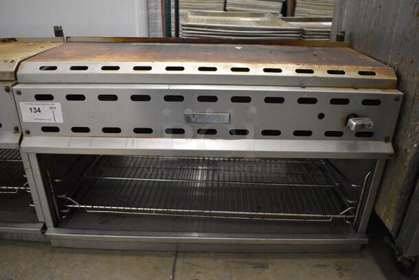 GREAT! Vulcan Stainless Steel Commercial Gas Powered Cheese Melter. 36x18x23