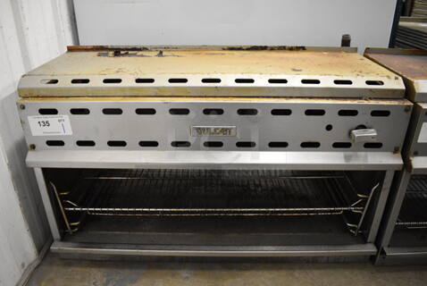 GREAT! Vulcan Stainless Steel Commercial Gas Powered Cheese Melter. 36x18x23