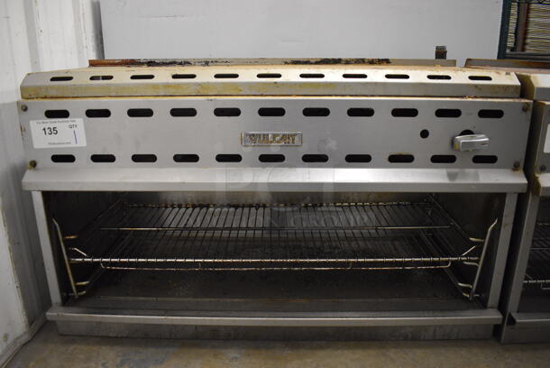 GREAT! Vulcan Stainless Steel Commercial Gas Powered Cheese Melter. 36x18x23 - Image 3 of 5