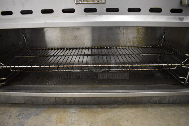 GREAT! Vulcan Stainless Steel Commercial Gas Powered Cheese Melter. 36x18x23 - Image 4 of 5
