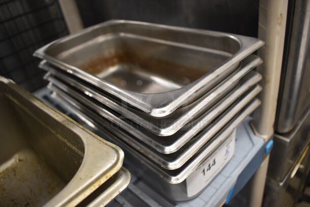 5 Stainless Steel 1/3 Size Drop In Bins. 1/3x4. 5 Times Your Bid! - Image 2 of 3