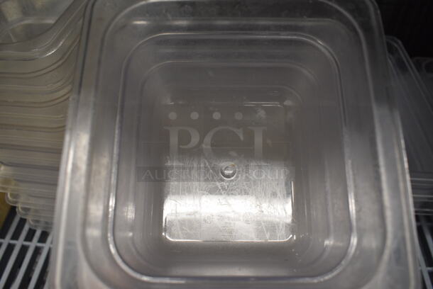 11 Poly Clear 1/6 Size Drop In Bins. 1/6x4. 11 Times Your Bid! - Image 3 of 3