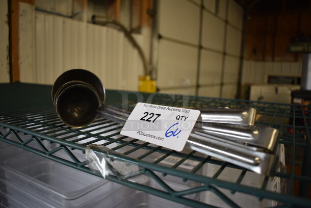 6 Various Metal Ladles. Includes 12". 6 Times Your Bid! - Image 1 of 2