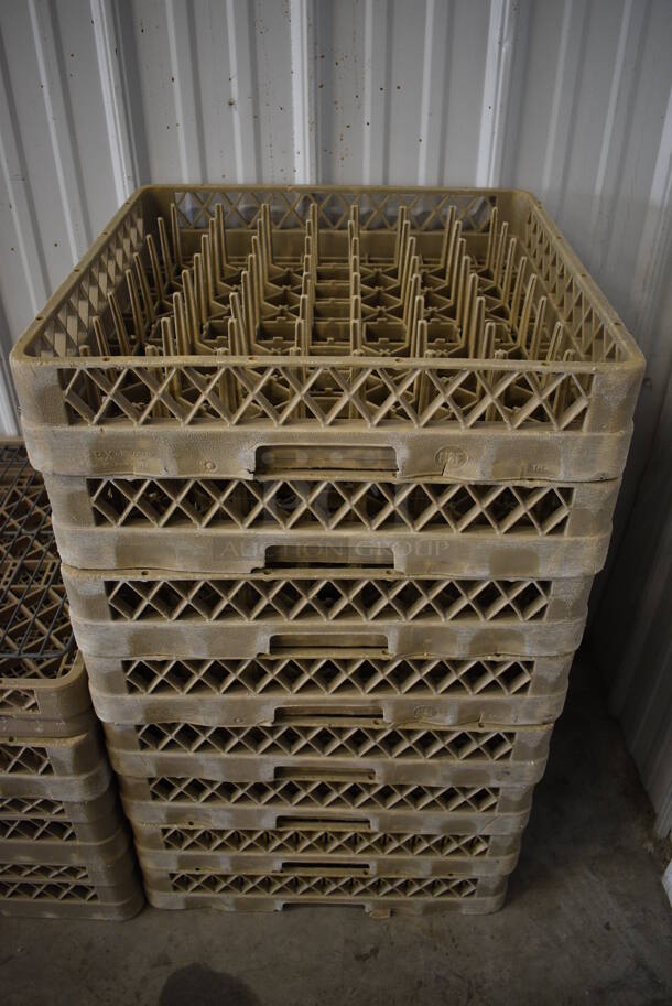 12 Tan Poly Dish Caddies. Includes 19.5x19.5x4. 12 Times Your Bid! - Image 2 of 5