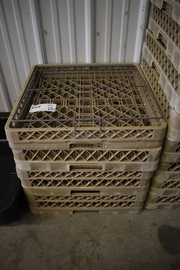 12 Tan Poly Dish Caddies. Includes 19.5x19.5x4. 12 Times Your Bid! - Image 3 of 5