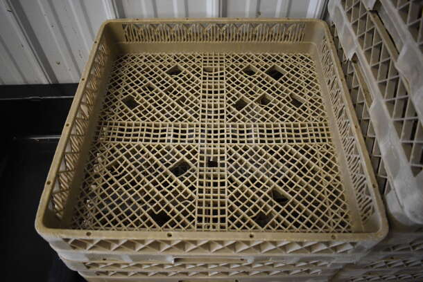 12 Tan Poly Dish Caddies. Includes 19.5x19.5x4. 12 Times Your Bid! - Image 4 of 5