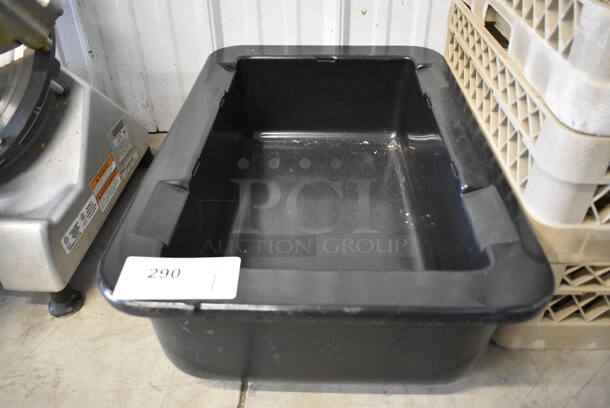 Carlisle Black Poly Bin. 16x24x7.5