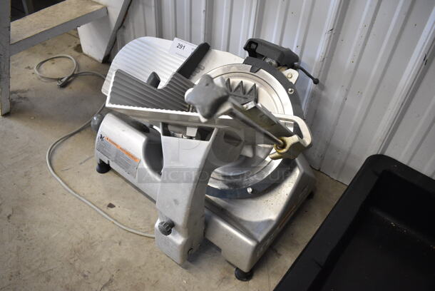 GORGEOUS! Hobart Model HS6N Stainless Steel Commercial Countertop Meat Slicer w/ Blade Sharpener. 120 Volts, 1 Phase. 29x25x26. Tested and Working! - Image 2 of 8