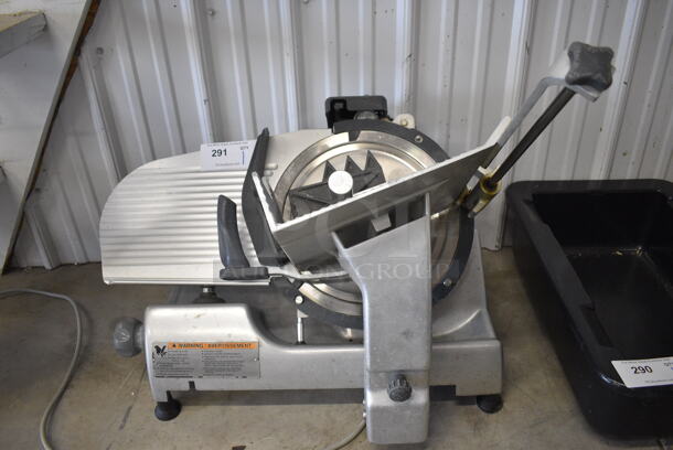 GORGEOUS! Hobart Model HS6N Stainless Steel Commercial Countertop Meat Slicer w/ Blade Sharpener. 120 Volts, 1 Phase. 29x25x26. Tested and Working! - Image 5 of 8