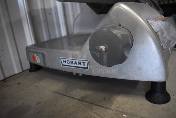 GORGEOUS! Hobart Model HS6N Stainless Steel Commercial Countertop Meat Slicer w/ Blade Sharpener. 120 Volts, 1 Phase. 29x25x26. Tested and Working! - Image 6 of 8