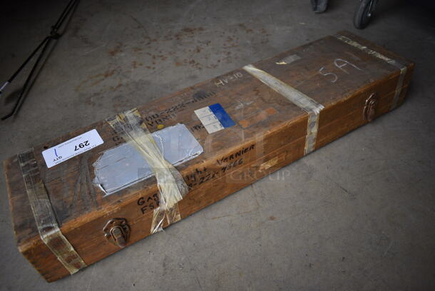 Scherr Tumico Tools No. 395-24 24" Vernier Height Gage w/ Wooden Case. 30x6x2, Case: 32.5x8.5x4.5 - Image 6 of 7