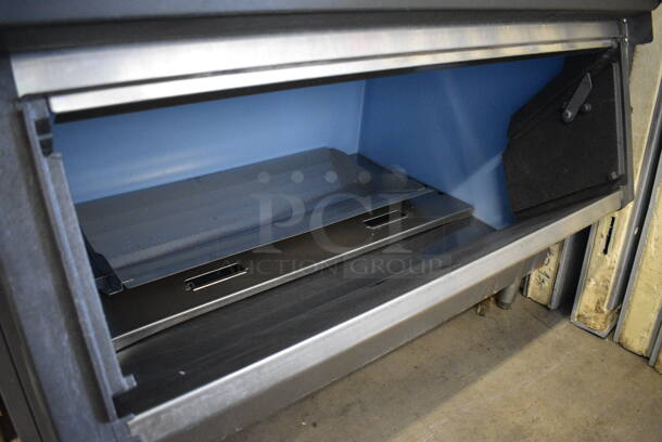 BEAUTIFUL! LATE MODEL! Manitowoc Model IY1496N-261X Stainless Steel Commercial Ice Machine Head on Stainless Steel Bin. 208-230 Volts, 1 Phase. 48x40x93 - Image 5 of 8