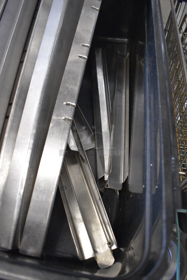 ALL ONE MONEY! Lot of Various Metal Pieces in Black Full Size Bin! Includes 20" - Image 3 of 3