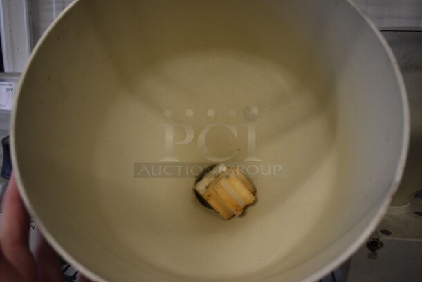 3 Poly Pastry Filler Hoppers for Edhard Machine. 1 w/o Lid. 9x9x13. 3 Times Your Bid! - Image 7 of 11