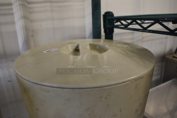 3 Poly Pastry Filler Hoppers for Edhard Machine. 1 w/o Lid. 9x9x13. 3 Times Your Bid! - Image 9 of 11