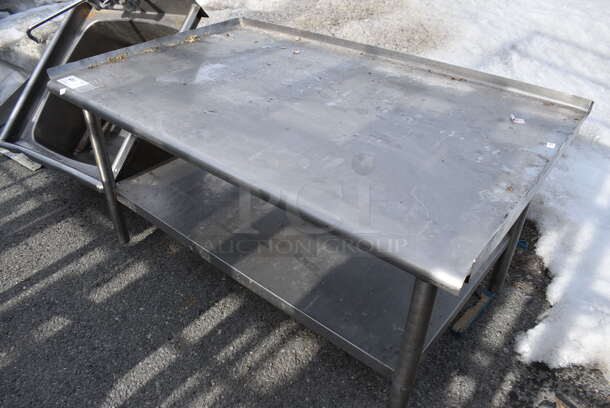 Stainless Steel Commercial Equipment Stand w/ Undershelf. 49x31x26 - Image 3 of 3