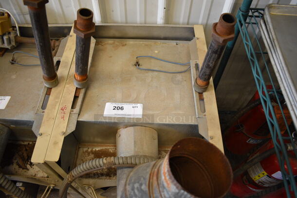 NICE! Transcon Model FX 50AC0111 Metal Commercial Natural Gas Powered Forced Air Heater. 405,000 BTU. 17x26x42 - Image 4 of 5