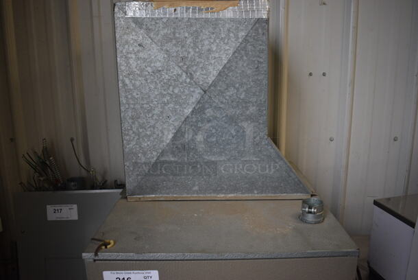 Metal Commercial Furnace. 20x23x66 - Image 12 of 12