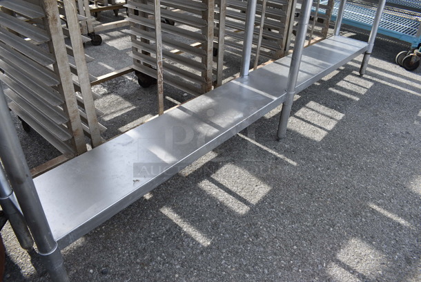 Stainless Steel Commercial Table w/ Undershelf. 96x18x35 - Image 3 of 3