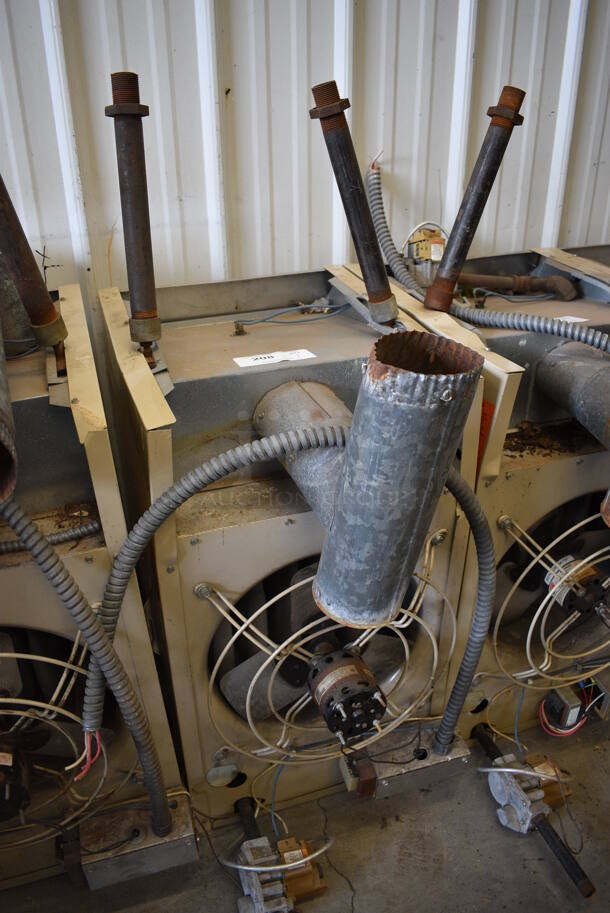 NICE! Transcon Model FX 50AC0111 Metal Commercial Natural Gas Powered Forced Air Heater. 405,000 BTU. 17x26x42 - Image 3 of 5