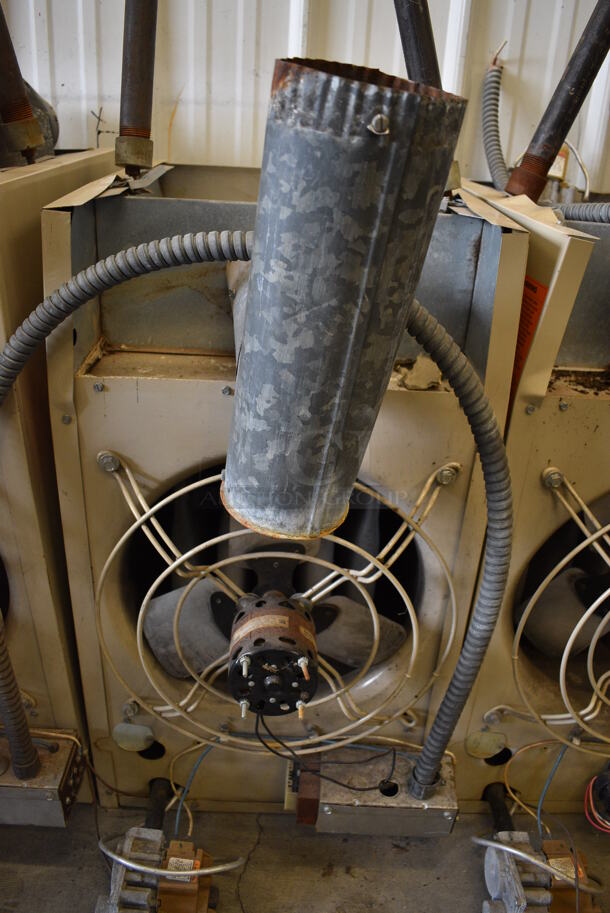 NICE! Transcon Model FX 50AC0111 Metal Commercial Natural Gas Powered Forced Air Heater. 405,000 BTU. 17x26x42 - Image 4 of 5