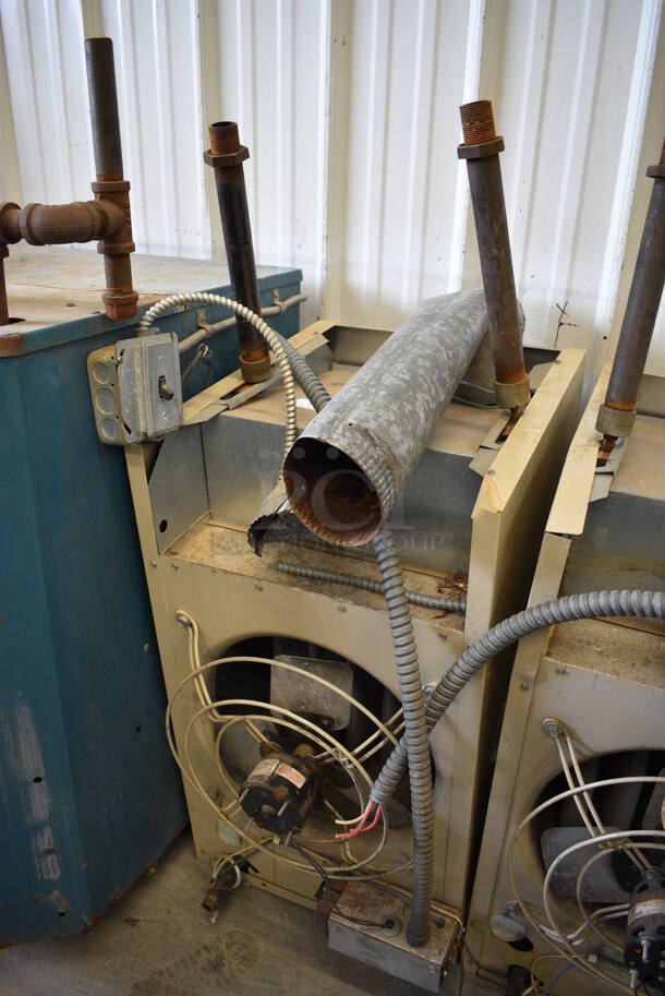 NICE! Transcon Model FX 50AC0111 Metal Commercial Natural Gas Powered Forced Air Heater. 405,000 BTU. 17x26x42 - Image 2 of 7