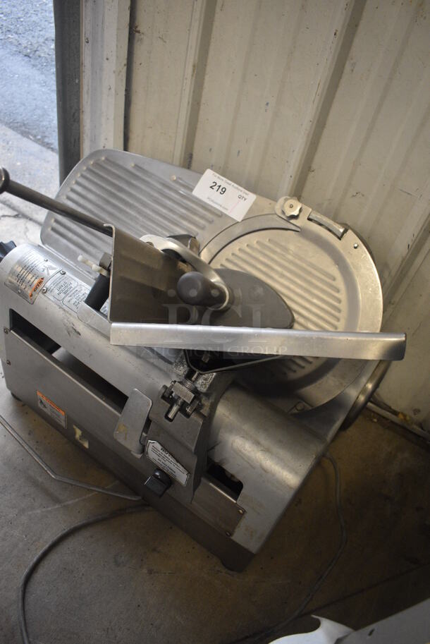 FANTASTIC! Hobart Model 1912 Stainless Steel Commercial Countertop Meat Slicer. 32x21x25. Tested and Working! - Image 6 of 7