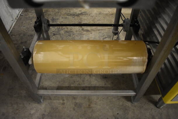SWEET! Hobart Model HWS-4 Stainless Steel Commercial Floor Style Heat Seal Shrink Wrapping Station w/ Hobart Model EPCP Monitor and Label Printer. 120 Volts, 1 Phase. 46x40x60. Tested and Working! - Image 5 of 7