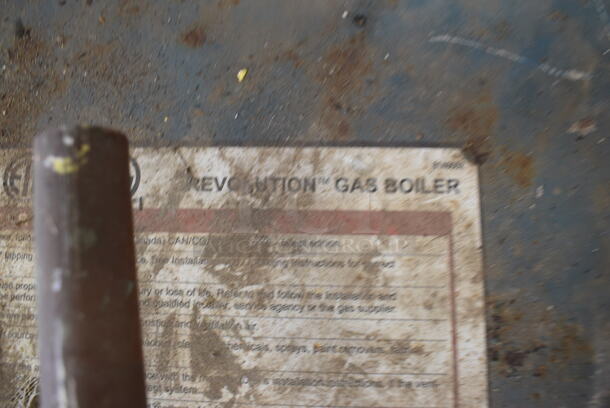 Burnham Blue Metal Revolution Gas Boiler. 40x29x43 - Image 5 of 6