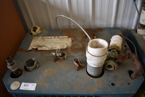 Burnham Blue Metal Revolution Gas Boiler. 40x29x43 - Image 3 of 7